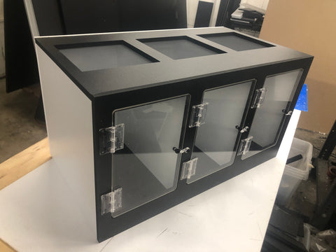 22"x12"x12" PVC TRIPLE UNIT CONDO